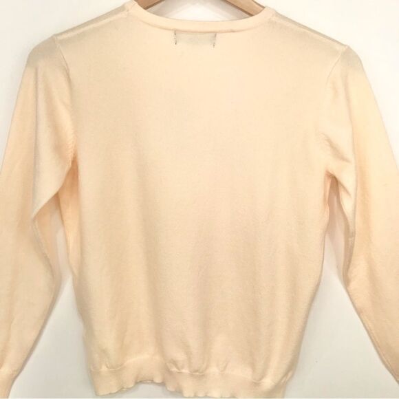 Lulu’s Cream Classic Crew Neck Sweater - Picture 10 of 14